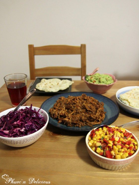 Smoky pulled pork tacos – Everything from scratch! « Phuoc'n Delicious
